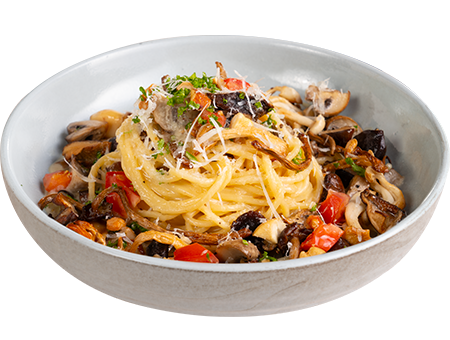 北義奶油濃蕈麵